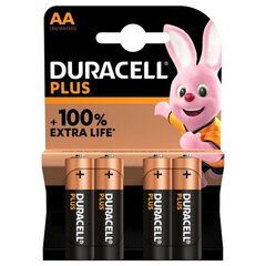 Батареи Duracell 816 AA LR6 1.5В, 4 шт. цена и информация | Батарейки | pigu.lt