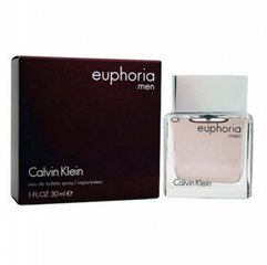 Calvin Klein Euphoria EDT для мужчин 30 мл цена и информация | Мужские духи | pigu.lt