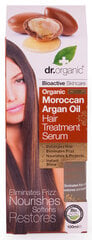 Plaukų serumas Dr. Organic Moroccan Argan Oil, 100 ml kaina ir informacija | Priemonės plaukų stiprinimui | pigu.lt