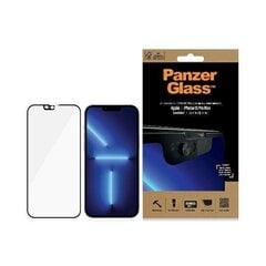 Apsauginis stiklas PanzerGlass E2E Microfracture, skirtas iPhone 13 Pro Max kaina ir informacija | Apsauginės plėvelės telefonams | pigu.lt