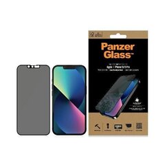 Apsauginis stiklas PanzerGlass E2E Privacy, skirtas iPhone 13/13 Pro kaina ir informacija | Apsauginės plėvelės telefonams | pigu.lt