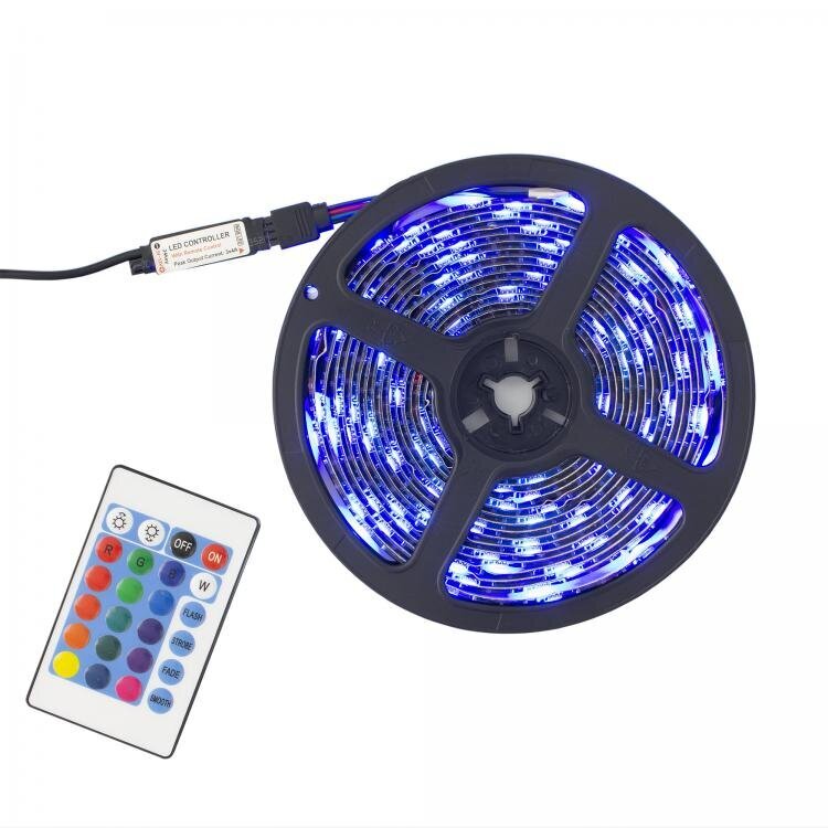 LED juosta White Shark LED-05 RGB, 5 m kaina ir informacija | LED juostos | pigu.lt