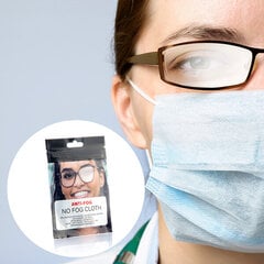 Apsauginės akinių servetėlės nuo rūko, 50 vnt kaina ir informacija | Akinių ir lęšių aksesuarai | pigu.lt
