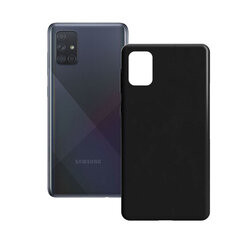 Dėklas Contact skirtas Samsung Galaxy A71, juoda kaina ir informacija | Telefono dėklai | pigu.lt