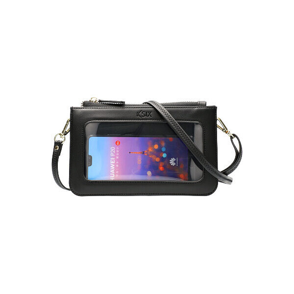 Ksix Horizontal Bag With Side Window kaina ir informacija | Telefono dėklai | pigu.lt