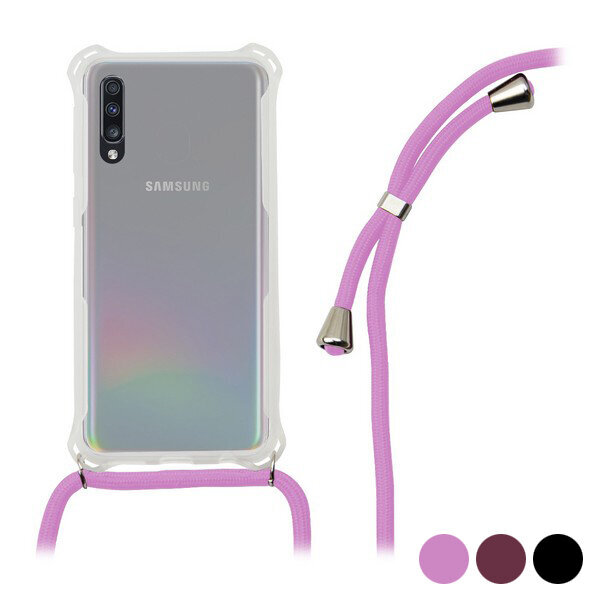 Mobiliojo telefono dėklas Samsung Galaxy A70 KSIX: Spalva - Rožinė цена и информация | Telefono dėklai | pigu.lt