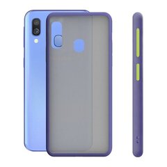 Mobiliojo telefono dėklas Samsung Galaxy A40 KSIX Duo Soft: Spalva - Raudona kaina ir informacija | Telefono dėklai | pigu.lt