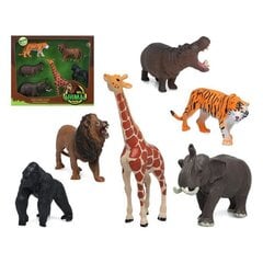 Набор диких животных 110395 (6 шт) цена и информация | Игрушки для мальчиков | pigu.lt