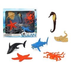 6 laukinių gyvūnų rinkinys Ocean 110364 kaina ir informacija | Žaislai mergaitėms | pigu.lt