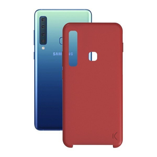 Bigbuy tech, skirtas Galaxy A9 2018, raudonas kaina ir informacija | Telefono dėklai | pigu.lt