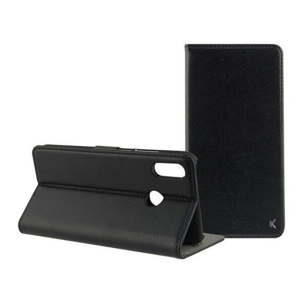 Folio Ksix, skirtas Redmi Note 6 Pro, juodas kaina ir informacija | Telefono dėklai | pigu.lt