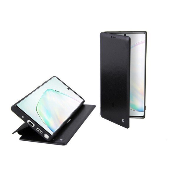 Folio Ksix, skirtas Samsung Galaxy Note 10, juodas kaina ir informacija | Telefono dėklai | pigu.lt