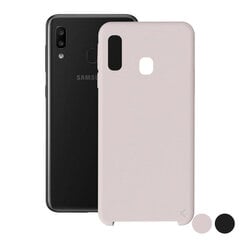 Mobiliojo telefono dėklas Samsung Galaxy A30 KSIX Soft: Spalva - Nero kaina ir informacija | Telefono dėklai | pigu.lt