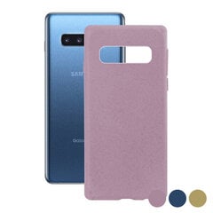 Mobiliojo telefono dėklas Samsung Galaxy S10+ KSIX Eco-Friendly: Spalva - Mėlyna kaina ir informacija | Telefono dėklai | pigu.lt