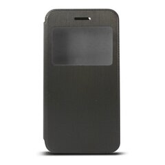 Folio telefono dangtelis su langu, skirtas Iphone 6 Plus, juodas kaina ir informacija | Telefono dėklai | pigu.lt