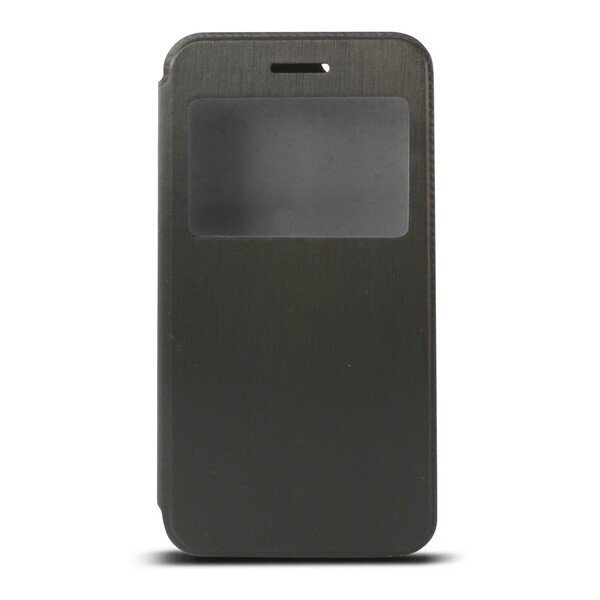 Folio telefono dangtelis su langu, skirtas Iphone 6 Plus, juodas цена и информация | Telefono dėklai | pigu.lt