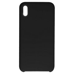 Чехол для мобильного телефона iPhone Xs Max Ksix Soft Silicone: Цвет - Чёрный цена и информация | Чехлы для телефонов | pigu.lt