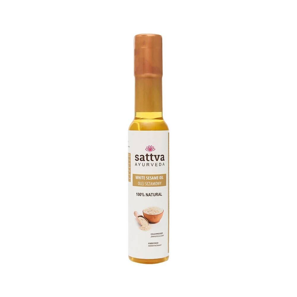 Sezamų aliejus Sattva White Sesame Oil, 250 ml цена и информация | Aliejus, actas | pigu.lt