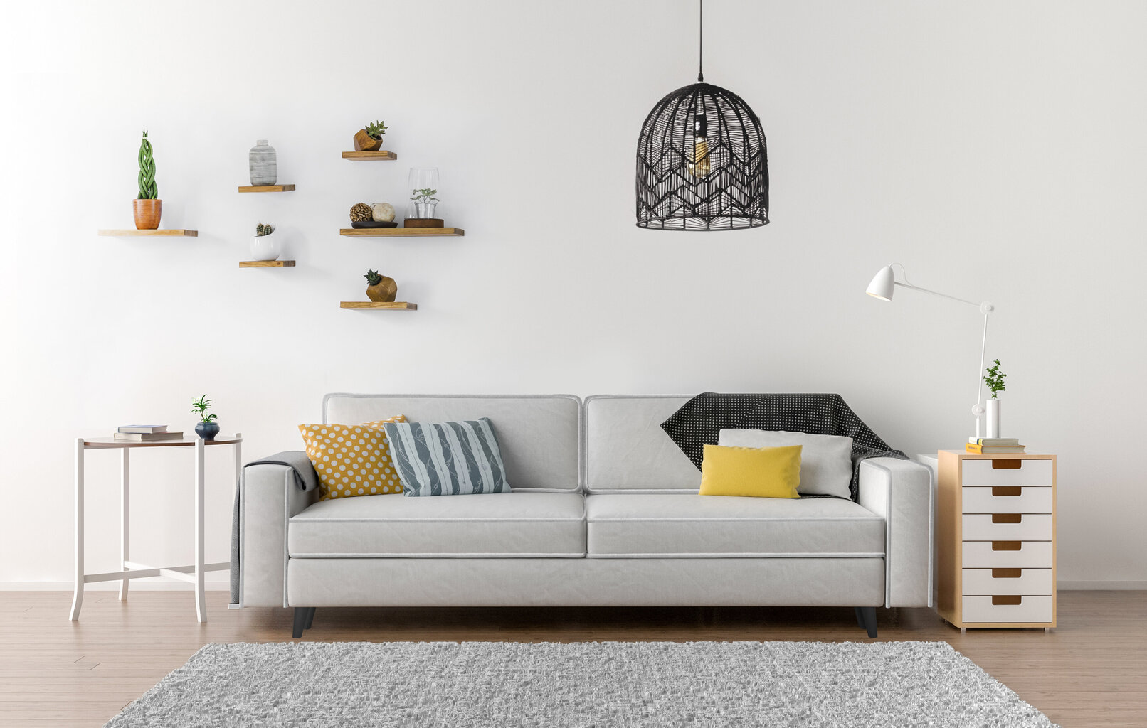 Sofa Luxury, šviesiai pilka kaina ir informacija | Sofos | pigu.lt