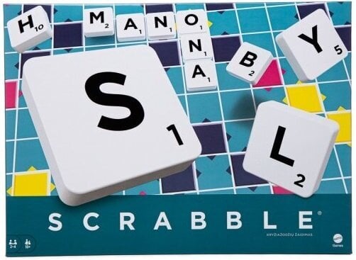 Žaidimas Scrabble, (Lietuvių kalba) цена и информация | Stalo žaidimai, galvosūkiai | pigu.lt