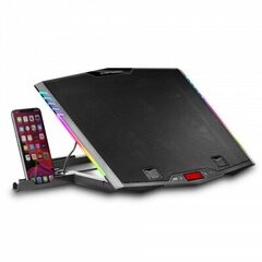 Подставка для ноутбука Mars Gaming MNBC5 17" ARGB цена и информация | Охлаждающие подставки и другие принадлежности | pigu.lt