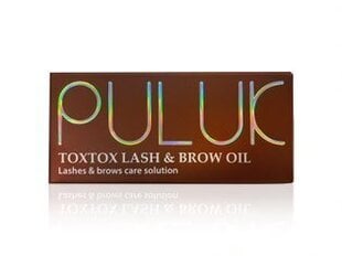 Масло для ресниц и бровей Lash&Brow Oil TOXTOX PULUK, 13г цена и информация | Тушь, средства для роста ресниц, тени для век, карандаши для глаз | pigu.lt