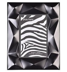 Nuotraukų rėmelis Geometric Black 10x15cm, (Juodas, Baltas) Metalinis rėmas kaina ir informacija | Rėmeliai, nuotraukų albumai | pigu.lt