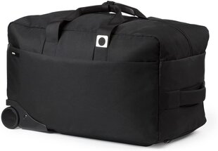 Сумка для путешествий с колесами APOLLO DUFFLE BAG, Черная цена и информация | Чемоданы, дорожные сумки | pigu.lt