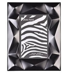Фоторамка Geometric Black 13 x 18 см, (Черная, Белая) Металлическая рамка цена и информация | Рамки, фотоальбомы | pigu.lt
