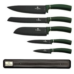 Набор кухонных ножей BerlingerHaus Emerald Collection, 6 предметов цена и информация | Ножи и аксессуары для них | pigu.lt