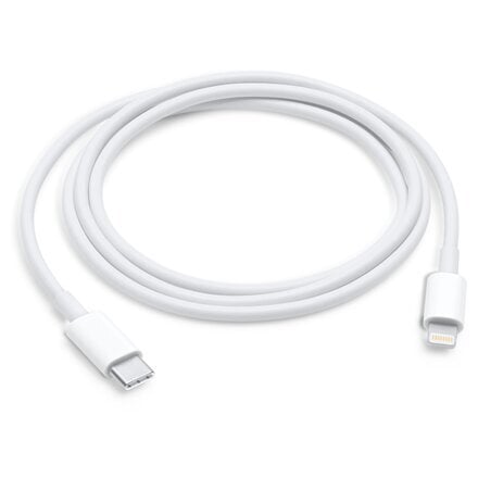 Apple USB-C to Lightning Cable (1 m) - MM0A3ZM/A kaina ir informacija | Laidai telefonams | pigu.lt