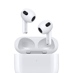 Apple AirPods (3rd generation) with MagSafe Charging Case - MME73ZM/A kaina ir informacija | Ausinės | pigu.lt