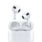 Apple AirPods (3rd generation) with MagSafe Charging Case - MME73ZM/A цена и информация | Ausinės | pigu.lt