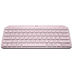 Logitech Keyboard MX Keys Mini SWE (W), Rose цена и информация | Клавиатуры | pigu.lt