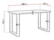 Imperial stalas 67 x 138 cm kaina ir informacija | Virtuvės ir valgomojo stalai, staliukai | pigu.lt