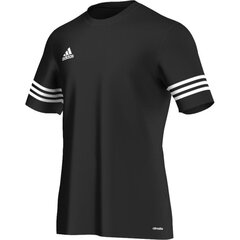 Futbolo marškinėliai berniukams Adidas Entrada 14 Junior F50486, juodi kaina ir informacija | Marškinėliai berniukams | pigu.lt