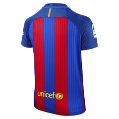Футболка детская Nike FC Barcelona Home Stadium Junior 777029481, синяя цена и информация | Рубашки для мальчиков | pigu.lt