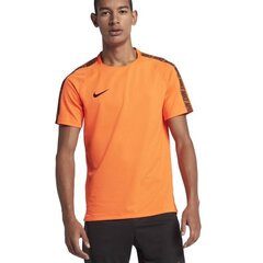 Marškinėliai vyrams Nike Breathe Squad TOP SS M 859850806, oranžiniai kaina ir informacija | Vyriški marškinėliai | pigu.lt