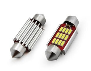 LED lemputės Standard BA9s 3xSMD 7020 12V 2vnt. цена и информация | Автомобильные лампочки | pigu.lt