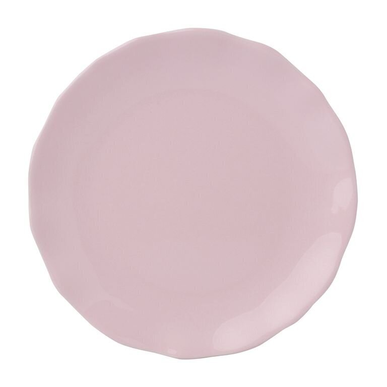 Lėkštė Ambition Diana Rustic, rožinė, 27 cm kaina ir informacija | Indai, lėkštės, pietų servizai | pigu.lt