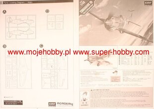 Склеиваемая модель Academy 12235 P-40C Tomahawk IIB 1:48 цена и информация | Склеиваемые модели | pigu.lt