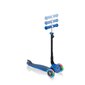 Paspirtukas Globber GO-UP Foldable Plus Lights / Navy Blue kaina ir informacija | Paspirtukai | pigu.lt