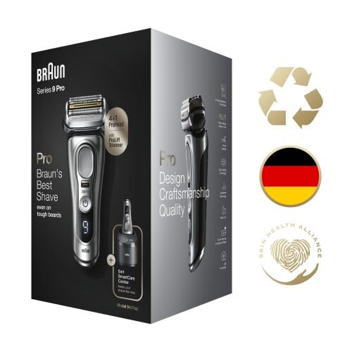 Braun Series 9 Pro 9467cc kaina ir informacija | Barzdaskutės | pigu.lt