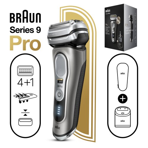 Braun Series 9 Pro 9465cc цена и информация | Barzdaskutės | pigu.lt