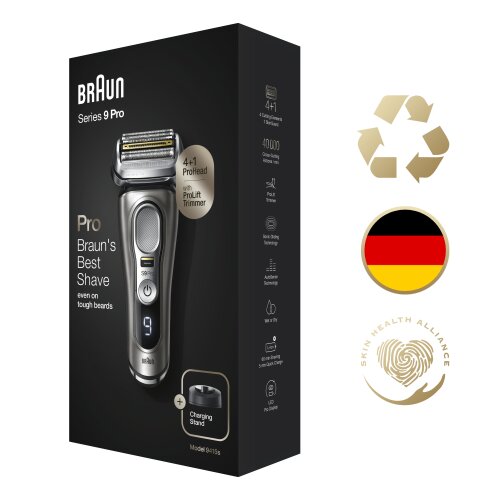 Braun Series 9 Pro 9415s цена и информация | Barzdaskutės | pigu.lt