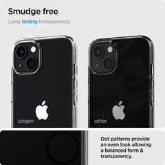 Spigen Crystal iPhone 13 Miniclear kaina ir informacija | Telefono dėklai | pigu.lt