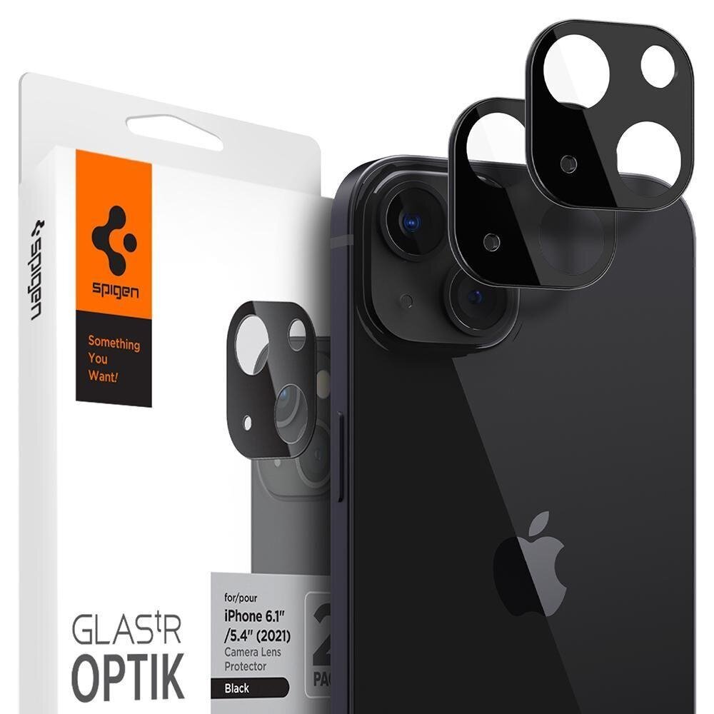 Spigen Camera Cover цена и информация | Apsauginės plėvelės telefonams | pigu.lt