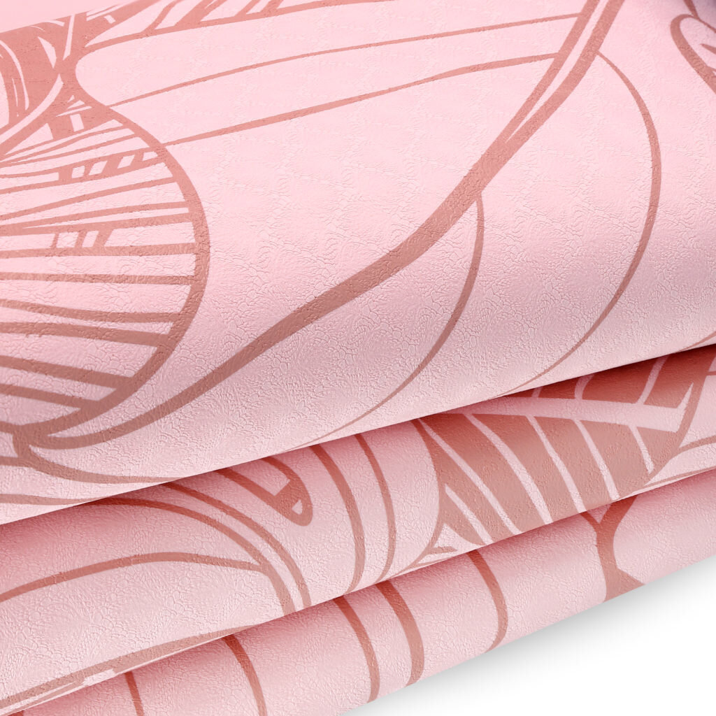 Jogos kilimėlis Spokey Leaf, 183x61x0.4 cm, rožinis kaina ir informacija | Kilimėliai sportui | pigu.lt