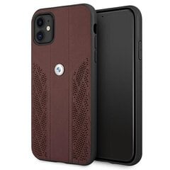 Чехол BMW для iPhone 11 6.1", красный цена и информация | Чехлы для телефонов | pigu.lt