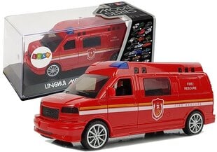 Автомобиль пожарной охраны с огнями и звуком цена и информация | Игрушки для мальчиков | pigu.lt